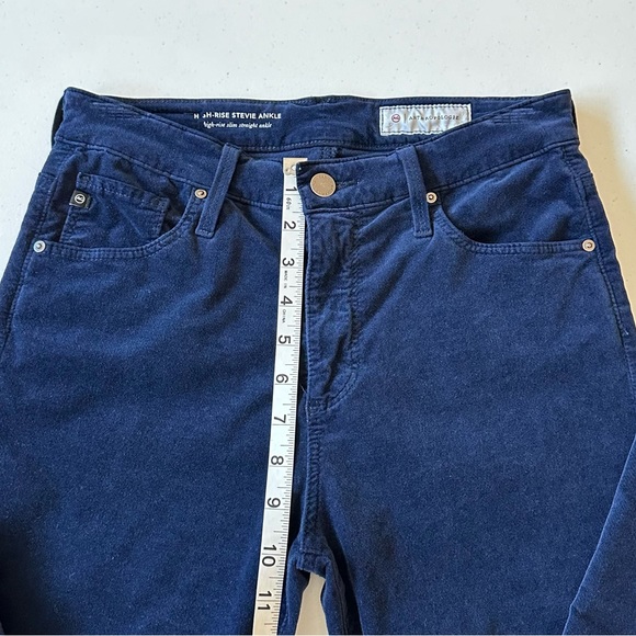AG Anthropologie High-Rise STEVIE Ankle Slim Straight Ankle Size 27R - Picture 9 of 13
